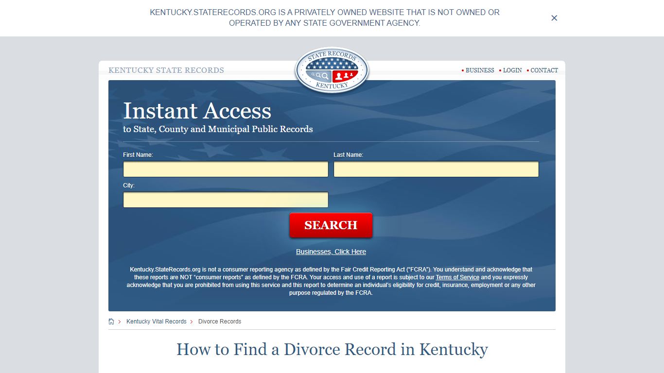 How to Find a Divorce Record in Kentucky - Kentucky State Records